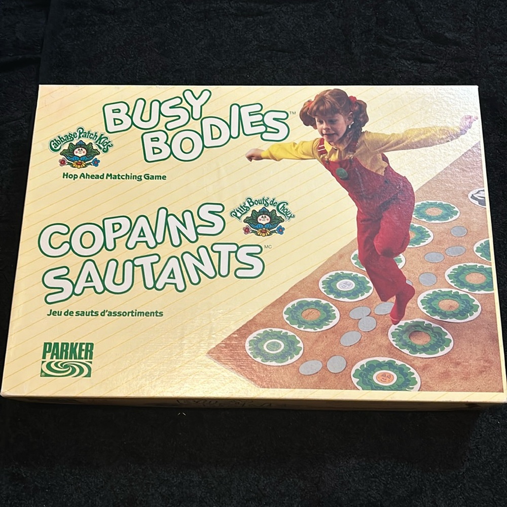 Cabbage Patch Kids Busy Bodies Board game